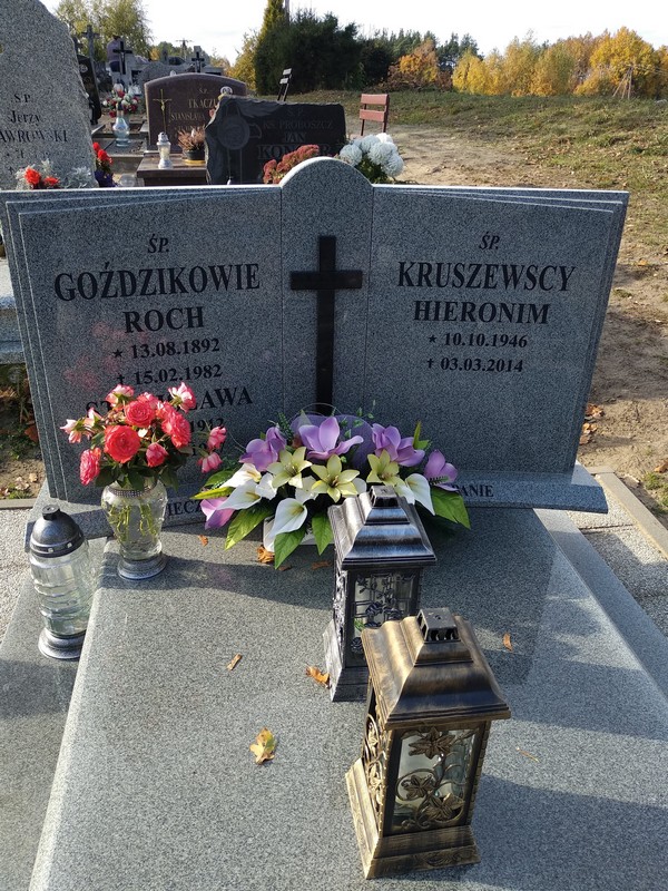 Grób Hieronim Kruszewski