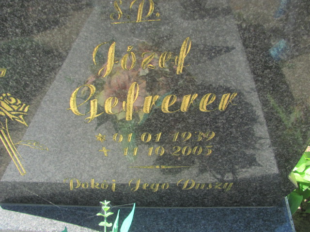 Józef Gefrerer 1939 Szczecinek - Grobonet - Wyszukiwarka osób pochowanych