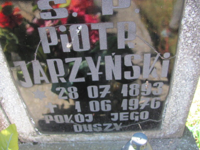 Piotr Jarzyński 1893 Szczecinek - Grobonet - Wyszukiwarka osób pochowanych