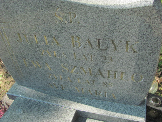 Julia Bałyk Szczecinek - Grobonet - Wyszukiwarka osób pochowanych