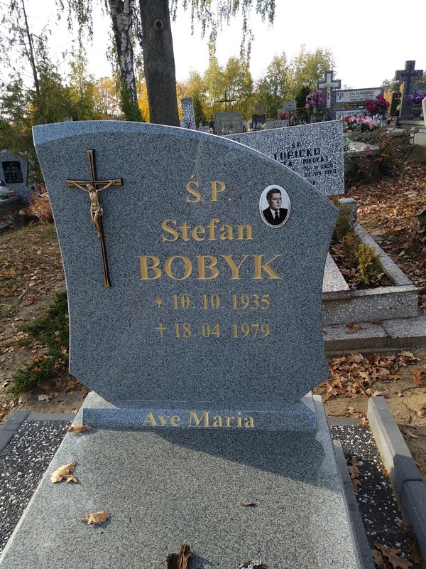 Grób Stefan Bobyk