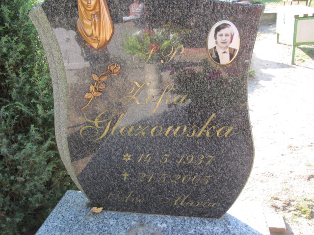Zofia Głazowska 1937 Szczecinek - Grobonet - Wyszukiwarka osób pochowanych