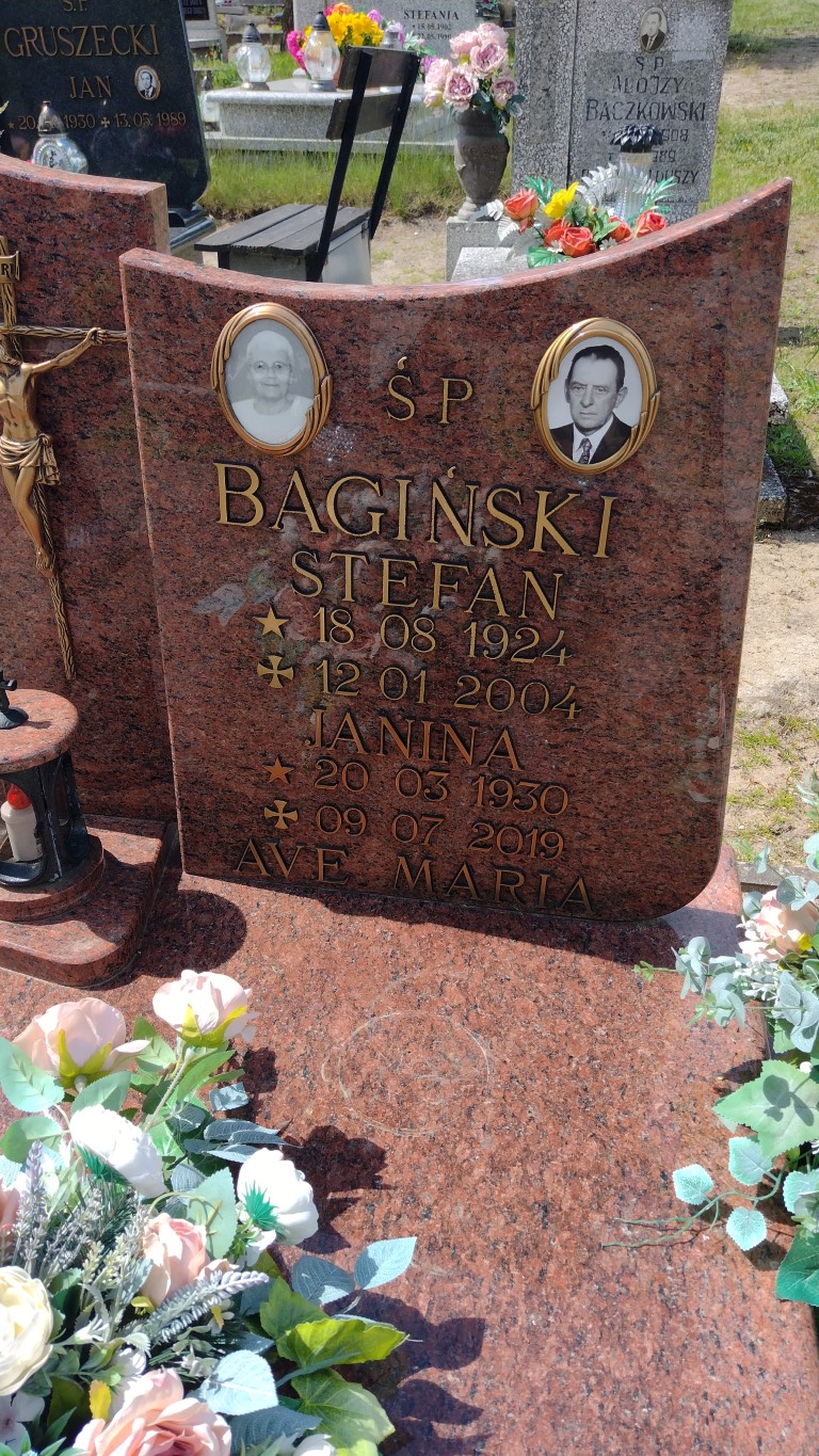 Stefan Bagiński 1924 Szczecinek - Grobonet - Wyszukiwarka osób pochowanych