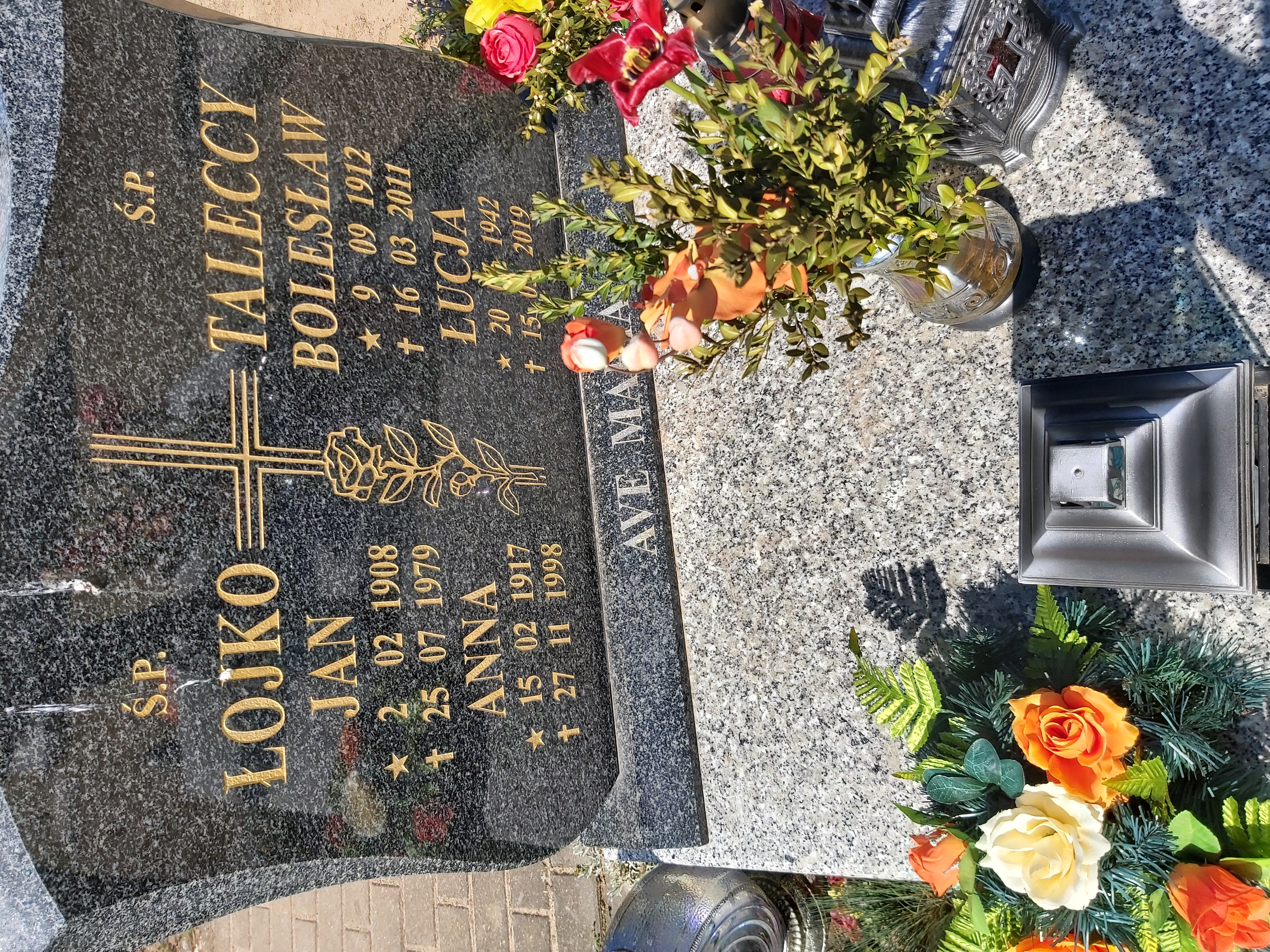 Grób Jadwiga Mazurek