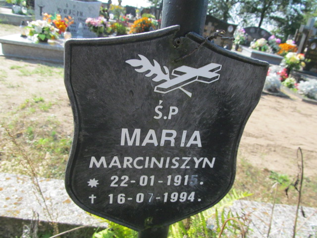 Anna Marciniszyn 1880 Szczecinek - Grobonet - Wyszukiwarka osób pochowanych