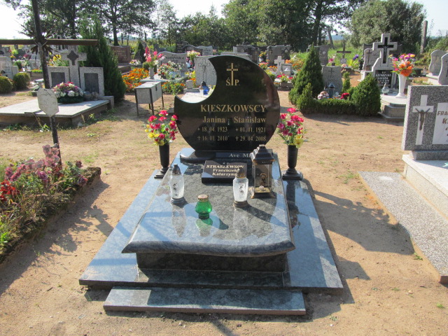 Grób Janina Kieszkowska 