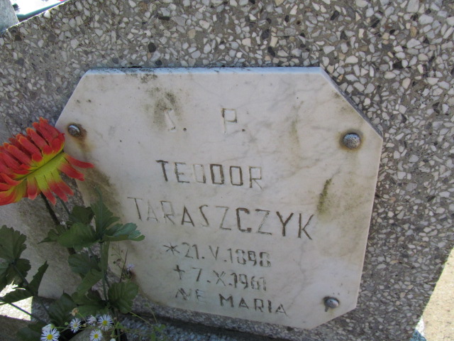 Teodor Taraszczyk 1898 Szczecinek - Grobonet - Wyszukiwarka osób pochowanych