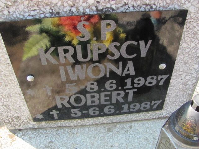 Robert Krupski 1987 Szczecinek - Grobonet - Wyszukiwarka osób pochowanych