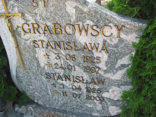 Stanisław Grabowski 1925 Szczecinek - Grobonet - Wyszukiwarka osób pochowanych