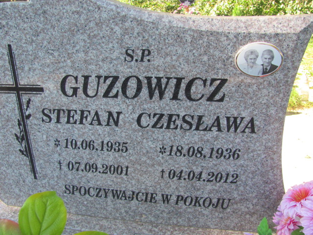Czesława Guzowicz 1936 Szczecinek - Grobonet - Wyszukiwarka osób pochowanych