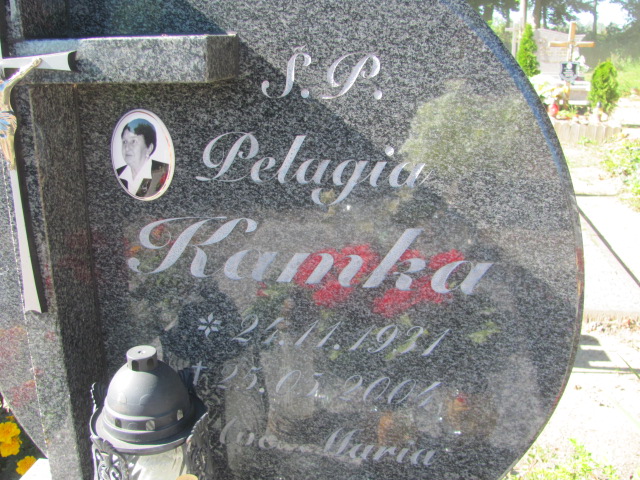 Pelagia Kamka 1931 Szczecinek - Grobonet - Wyszukiwarka osób pochowanych