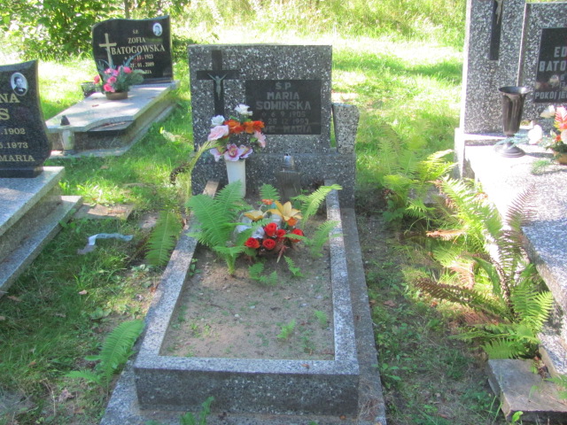 Grób Maria Sowińska