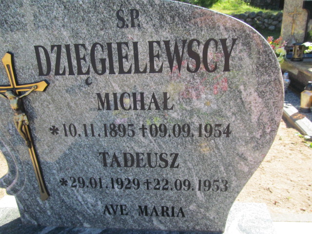 Michał Dzięgielewski 1895 Szczecinek - Grobonet - Wyszukiwarka osób pochowanych