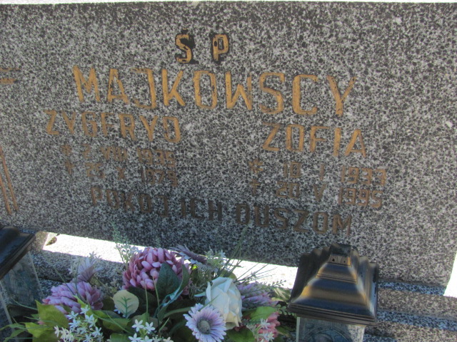 Zofia Majkowska 1933 Szczecinek - Grobonet - Wyszukiwarka osób pochowanych