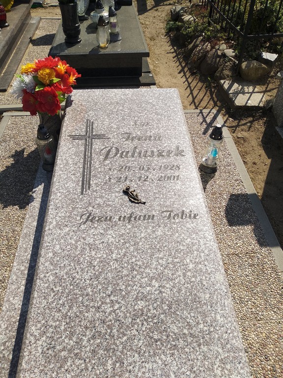 Grób Bernard Paluszek