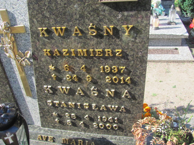 Kazimierz Kwaśny 1937 Szczecinek - Grobonet - Wyszukiwarka osób pochowanych