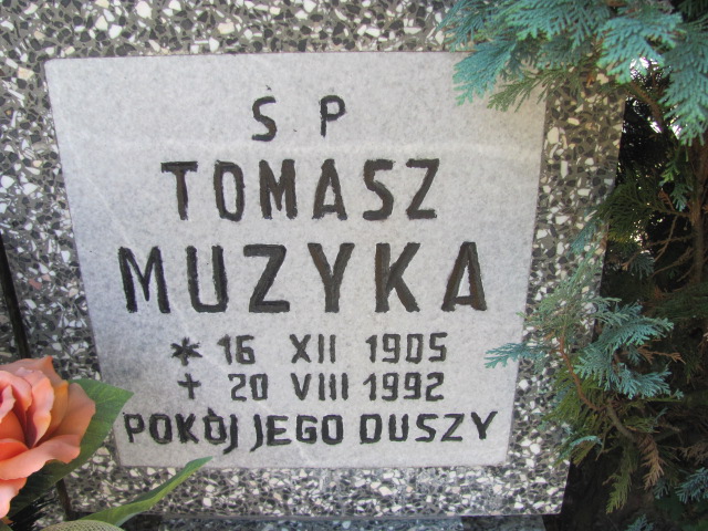 Tomasz Muzyka 1905 Szczecinek - Grobonet - Wyszukiwarka osób pochowanych
