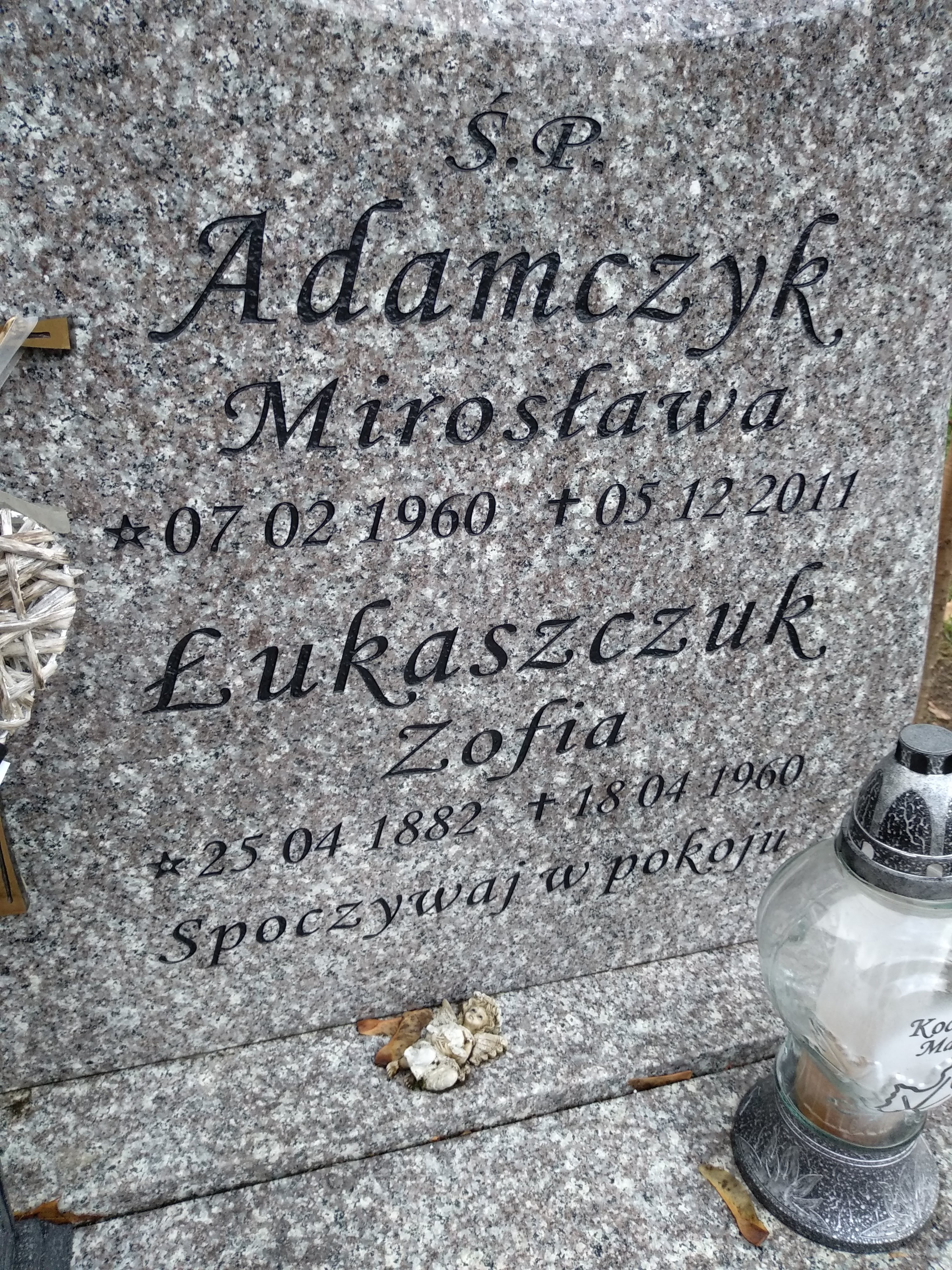 Grób Zofia Łukaszczuk
