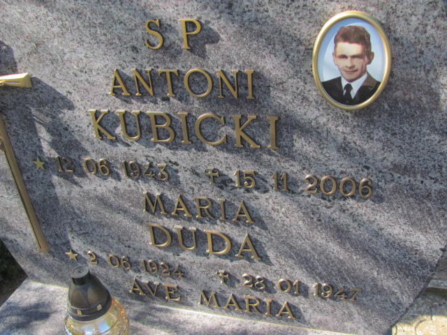 Antoni Kubicki 1943 Szczecinek - Grobonet - Wyszukiwarka osób pochowanych