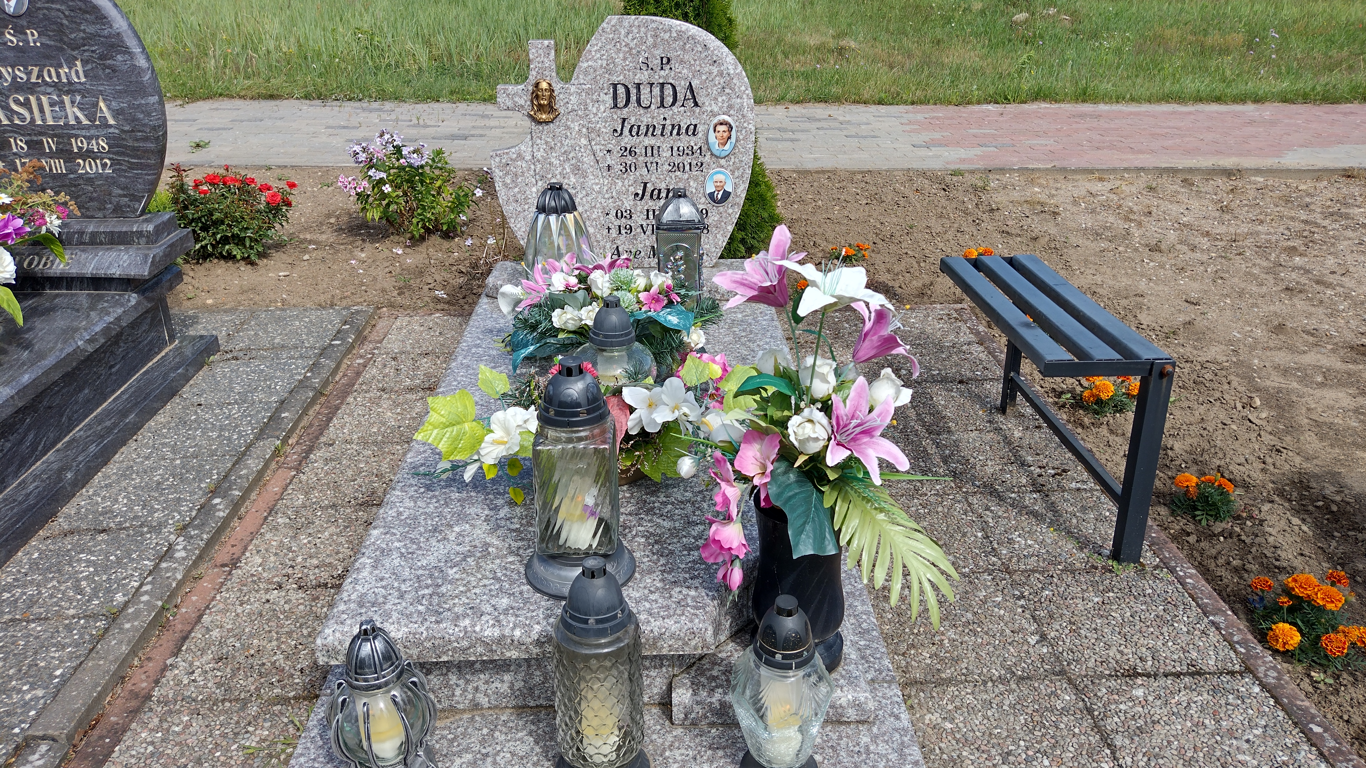 Grób Andrzej Duda