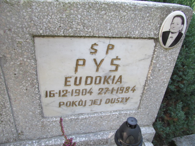 Eudokia Pyś 1904 Szczecinek - Grobonet - Wyszukiwarka osób pochowanych