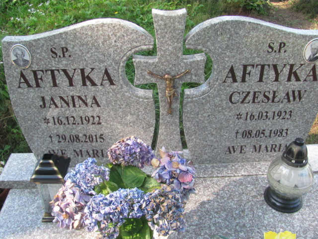 Janina Aftyka 1922 Szczecinek - Grobonet - Wyszukiwarka osób pochowanych