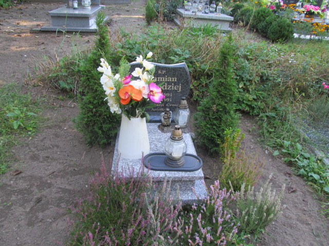 Grób Damian Kołodziej