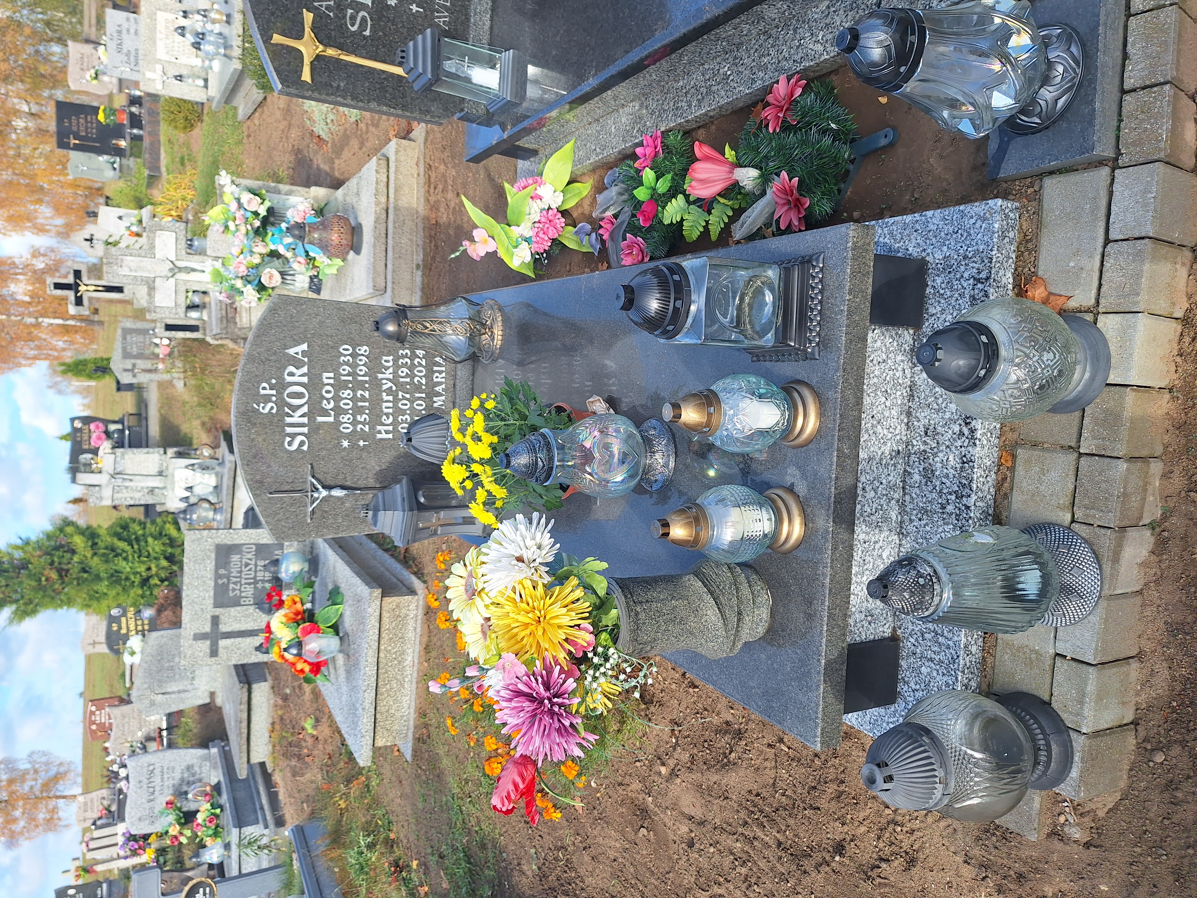 Grób Leon Sikora