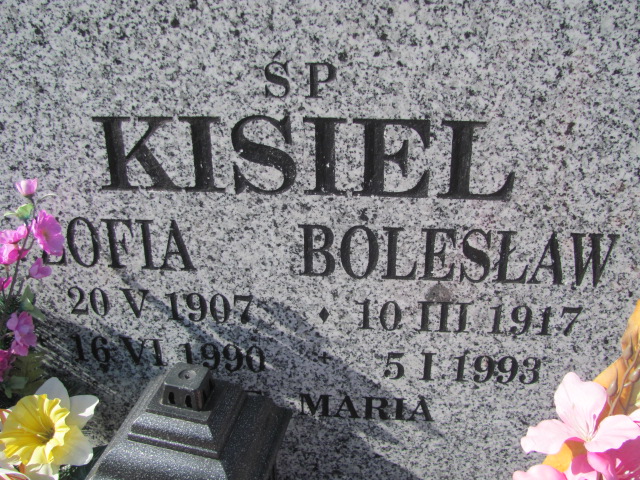 Zofia Kisiel 1907 Szczecinek - Grobonet - Wyszukiwarka osób pochowanych