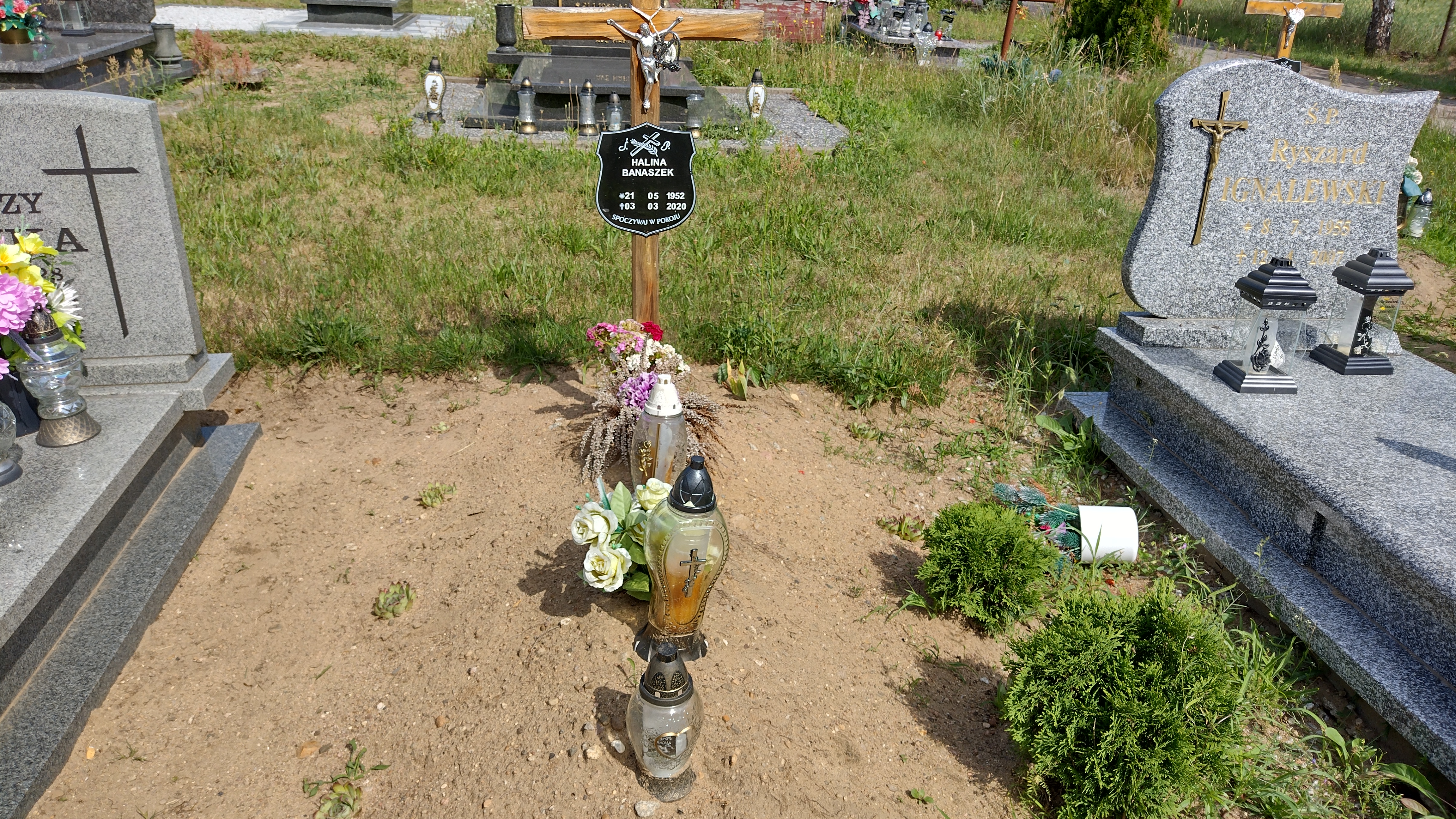 Grób Halina Banaszek